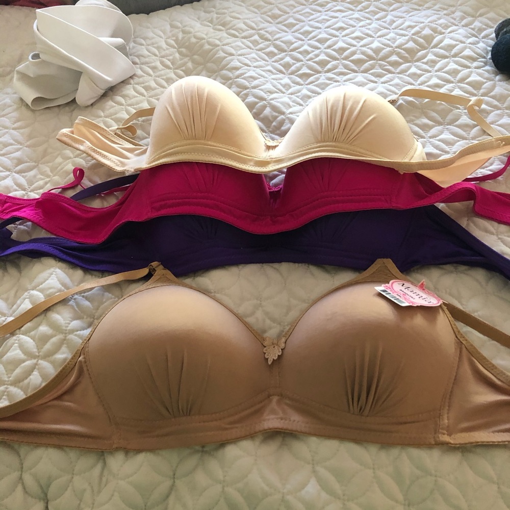 4 bras size 38 c